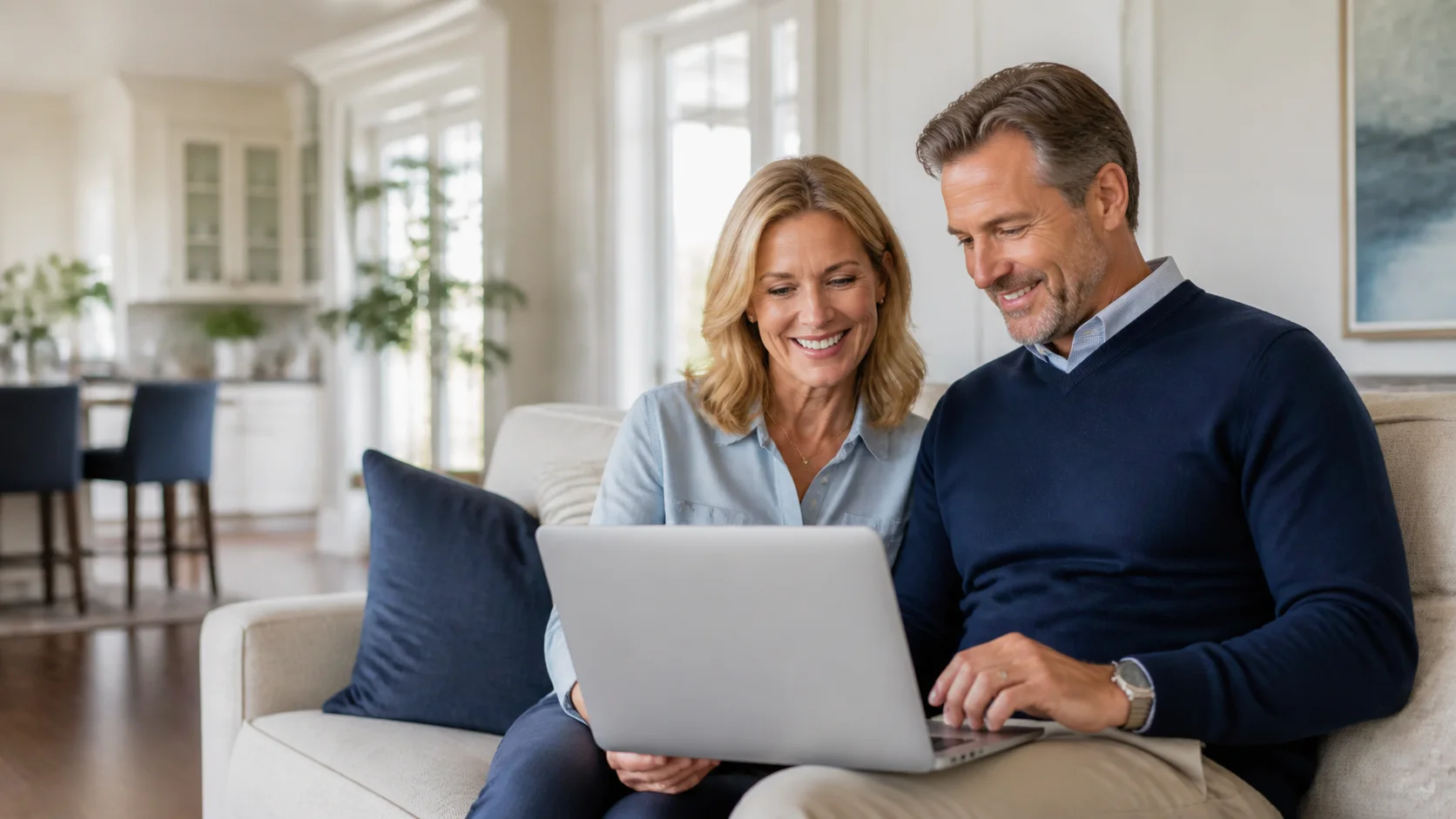 Advisor reviewing a financial plan with clients